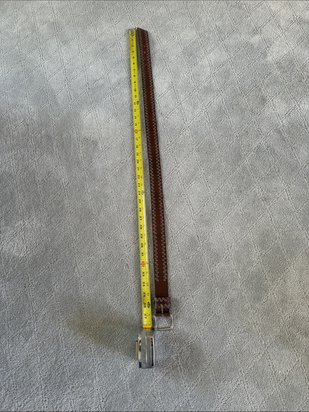 Brown ladies belt